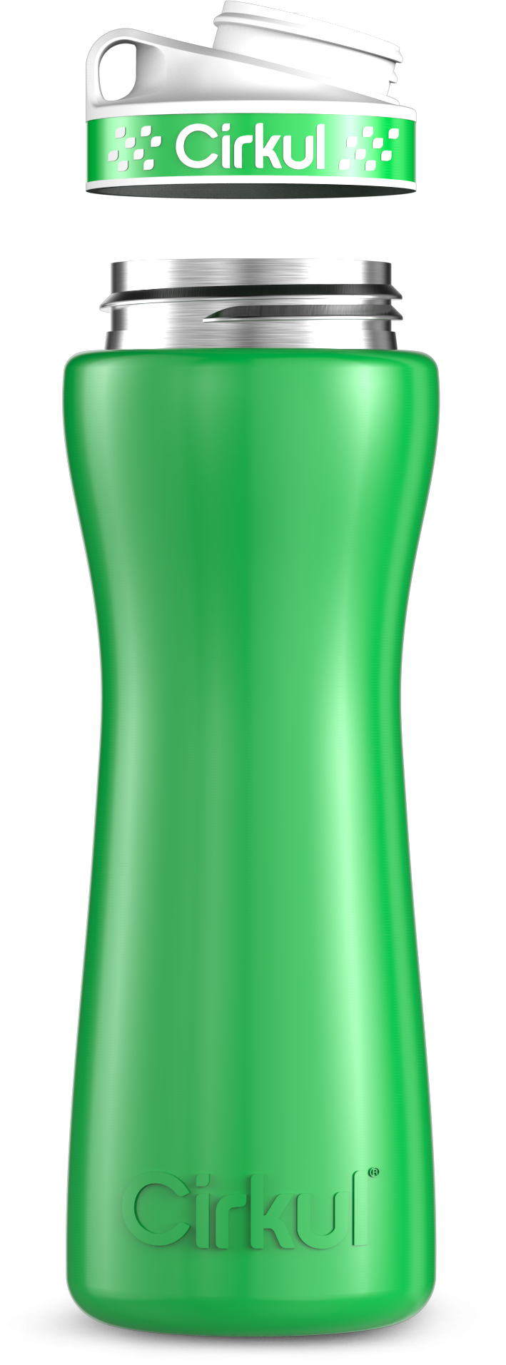 Custom 22oz. Stainless Steel Bottle & Comfort Grip Lid RHE