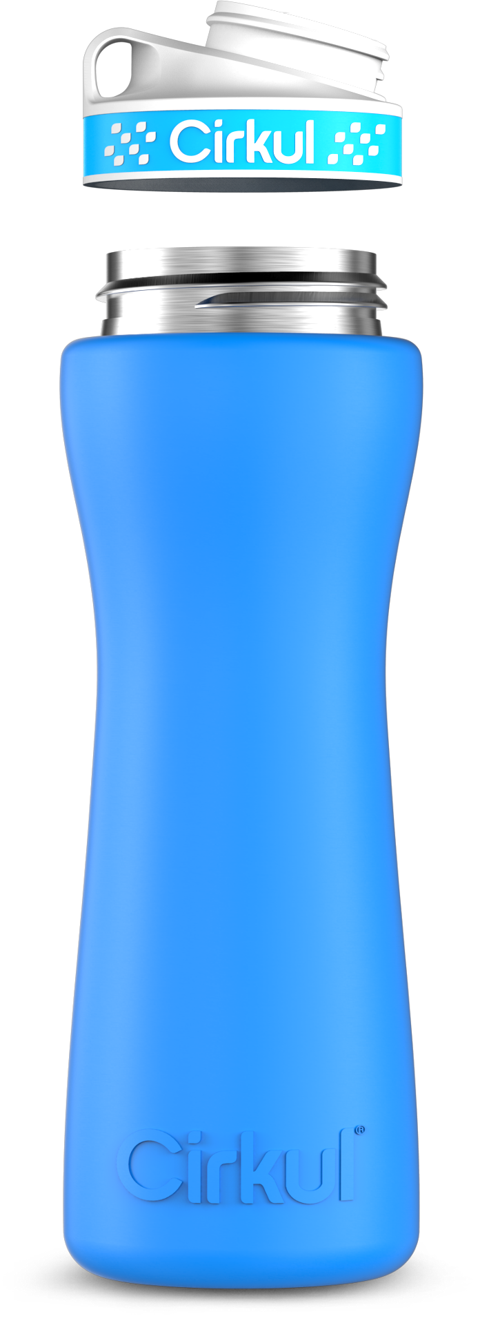 Custom 22oz. Stainless Steel Bottle & Comfort Grip Lid RHE