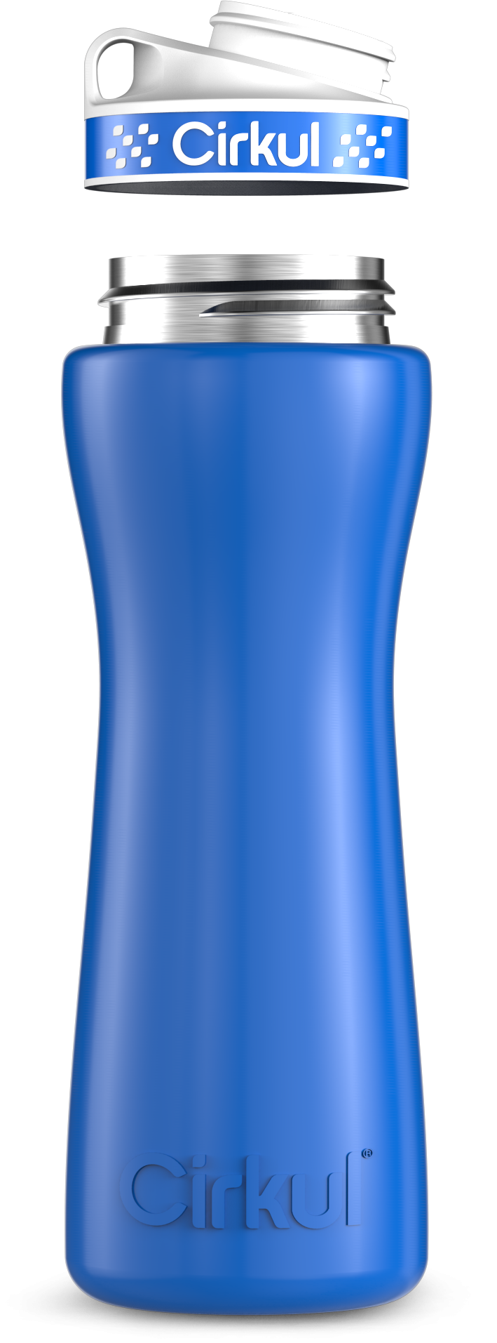 Custom 22oz. Stainless Steel Bottle & Comfort Grip Lid RHE
