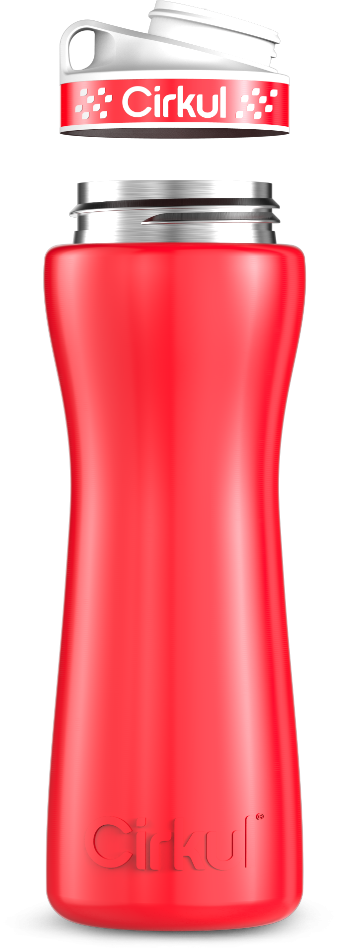 Custom 22oz. Stainless Steel Bottle & Comfort Grip Lid RHE