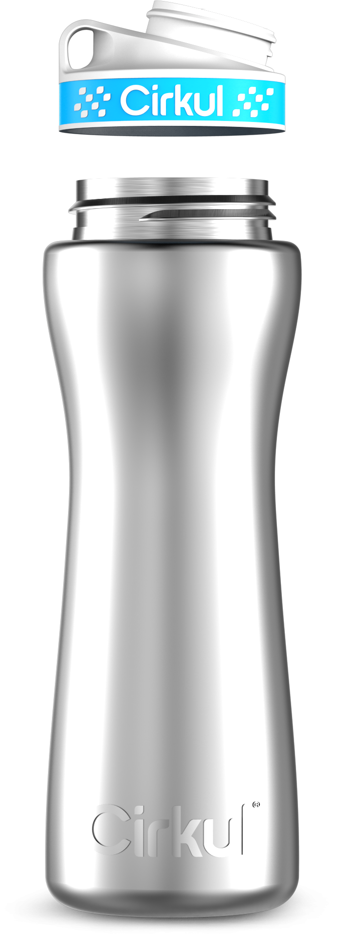 Custom 22oz. Stainless Steel Bottle & Comfort Grip Lid RHE