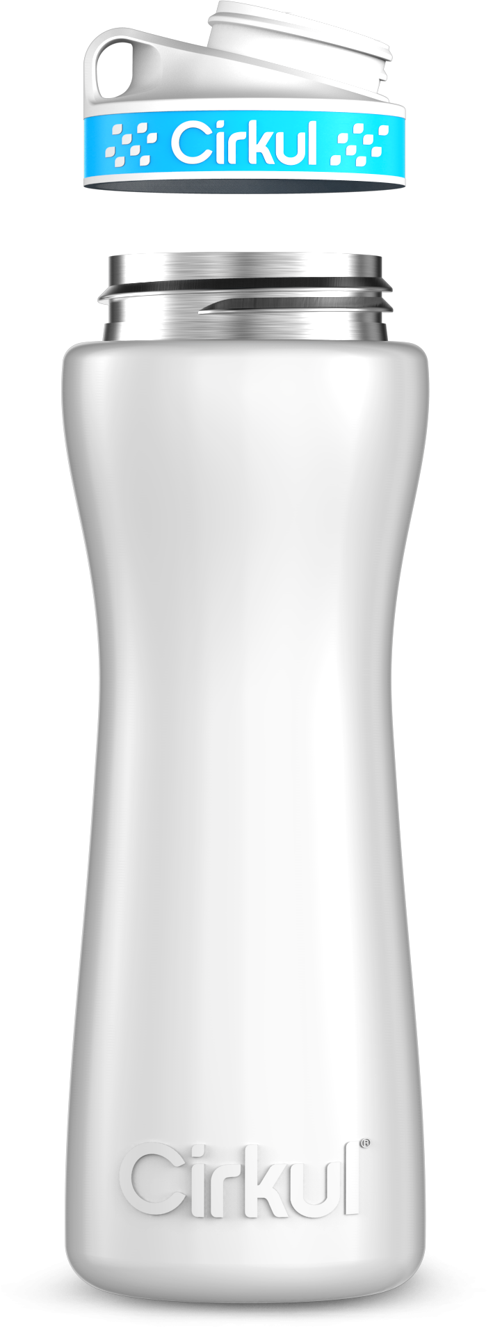 Custom 22oz. Stainless Steel Bottle & Comfort Grip Lid RHE