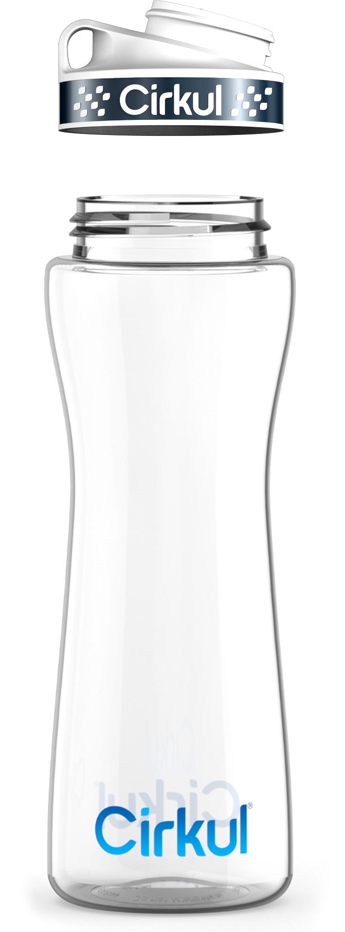 Custom 22oz. Plastic Bottle & Comfort Grip Lid 9R4