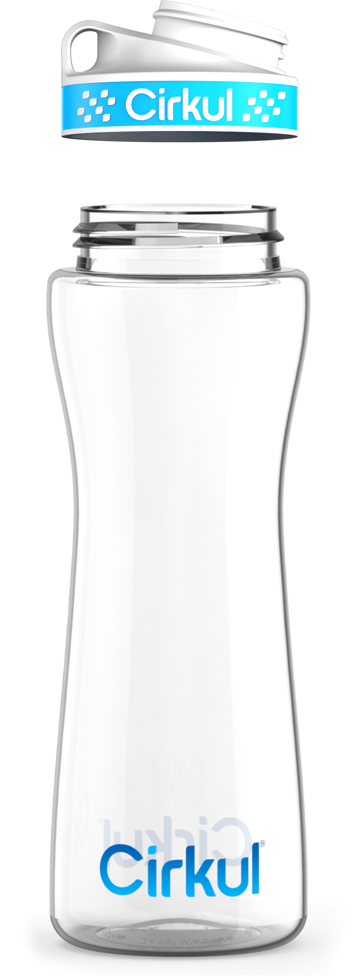 Custom 22oz. Plastic Bottle & Comfort Grip Lid 9R4