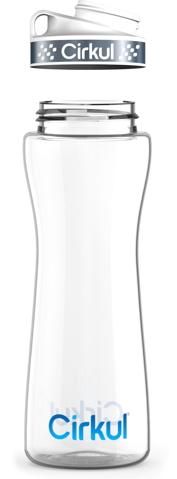 Custom 22oz. Plastic Bottle & Comfort Grip Lid 9R4