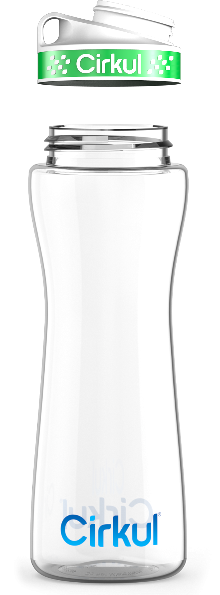 Custom 22oz. Plastic Bottle & Comfort Grip Lid 9R4