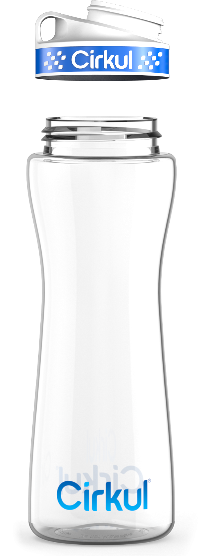 Custom 22oz. Plastic Bottle & Comfort Grip Lid 9R4