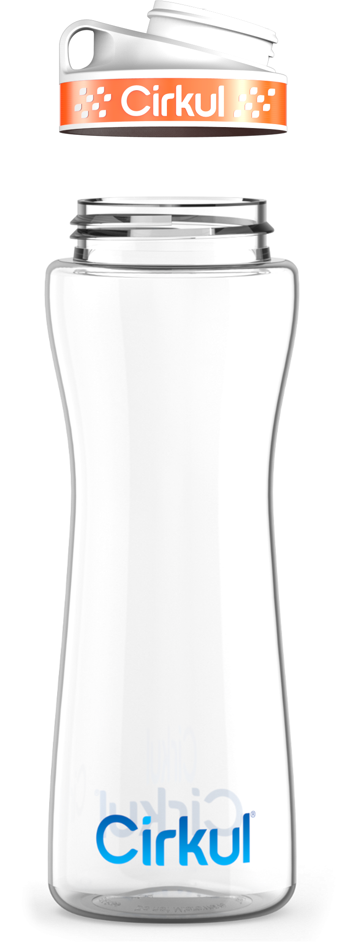 Custom 22oz. Plastic Bottle & Comfort Grip Lid 9R4