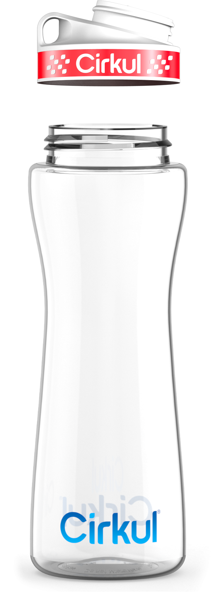 Custom 22oz. Plastic Bottle & Comfort Grip Lid 9R4