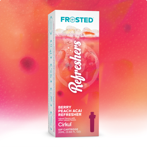 Frosted Berry Peach Acai Refresher L6N
