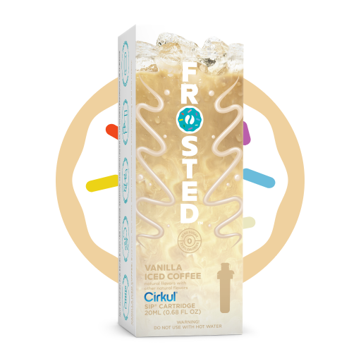 Frosted Vanilla Iced Coffee YI4